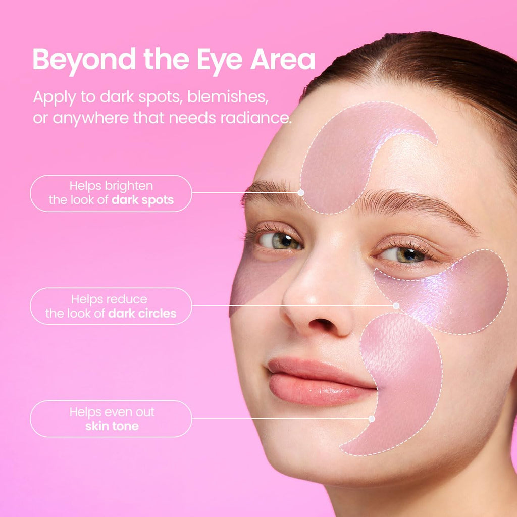 BIODANCE Collagen Peptide Eye Patches, Anti Wrinkle & Smile Line Patches for Face, Under Eye Mask for Fine Lines & Eye Bags, Travel Essentials & Self Care Gifts for Women, Korean Skin Care (60 Count)