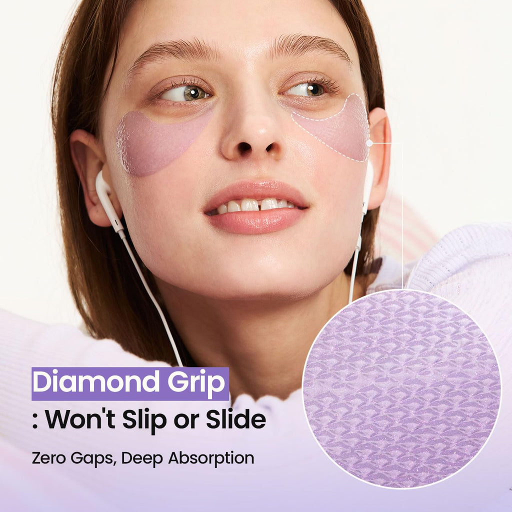 BIODANCE Collagen Peptide Eye Patches, Anti Wrinkle & Smile Line Patches for Face, Under Eye Mask for Fine Lines & Eye Bags, Travel Essentials & Self Care Gifts for Women, Korean Skin Care (60 Count)
